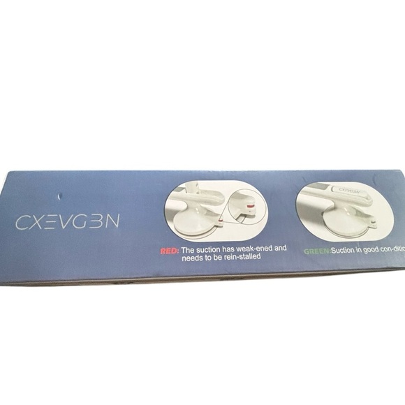 Suction Grab Bar No Drill Bathtub Shower Toilet Fridge Handicap Safety Loofa - Picture 5 of 9